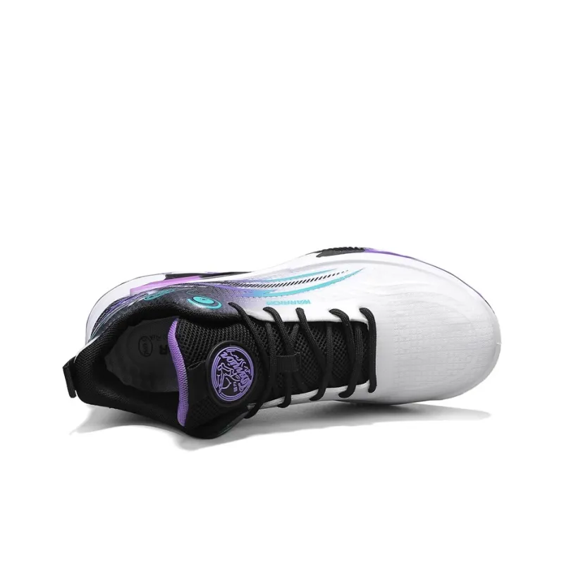 WARRIOR Basketball Shoes Men Low Top Black-2