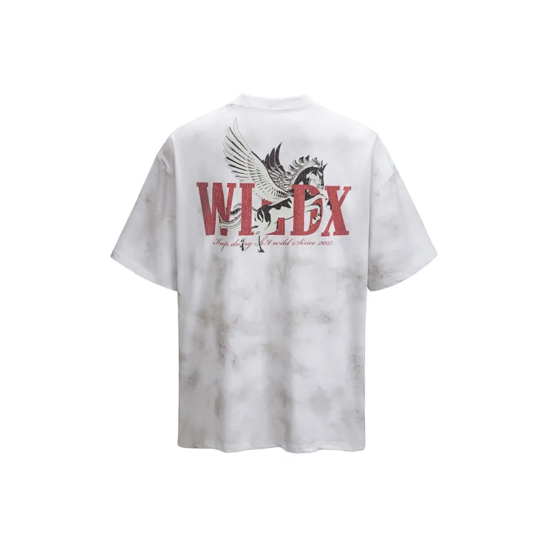 WILDX T Shirt Unisex Batik Gray-0
