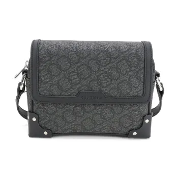CANUDILO Artificial Leather Shoulder Bag Men's Black