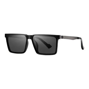 JUICE BABY TR/Memory Plastic Metal Square Sunglasses Unisex