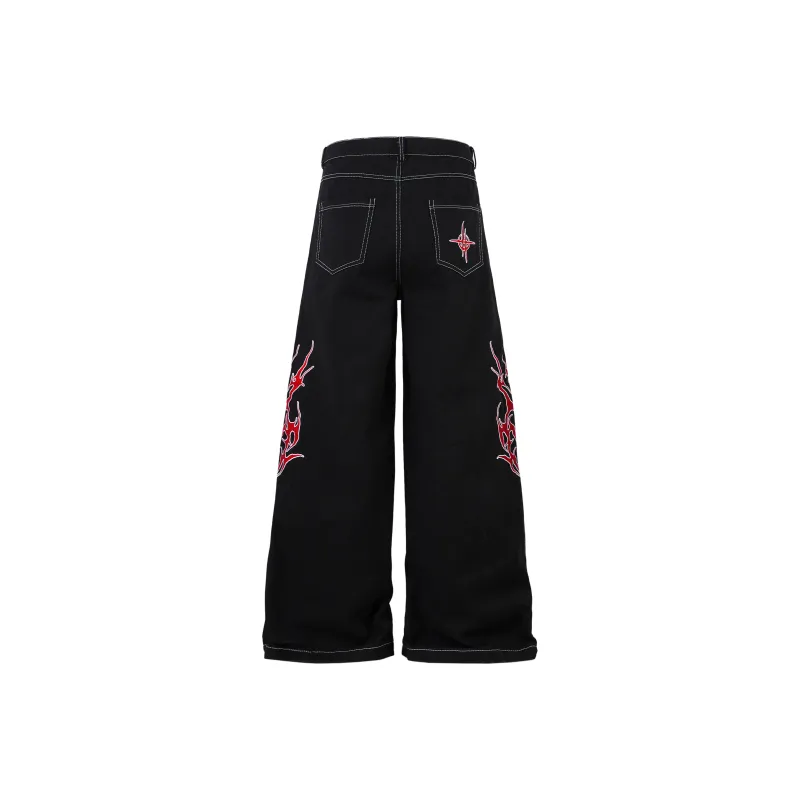 TREND ST Jeans Unisex Black-2
