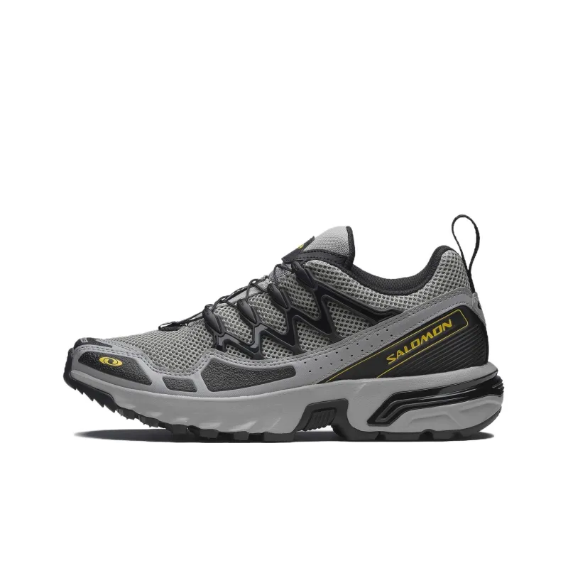 SALOMON ACS + OG Cushioning Slip Resistant Low Top Trail Running Shoes Men's Gray-0