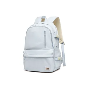 Lee Fabric University Student Travel Backpack Women's Candy Blue/Sea Salt Gray
