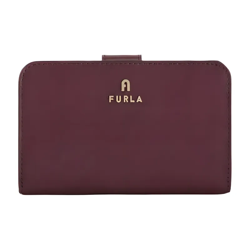 Furla Soft Calfskin Wallet Small Size Women's Purple Crystal-0
