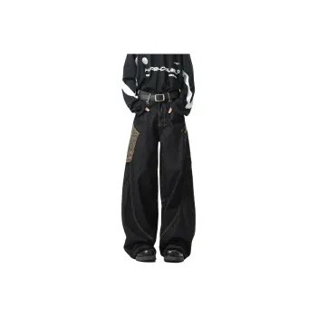 SIL VITIN Jeans Unisex Black