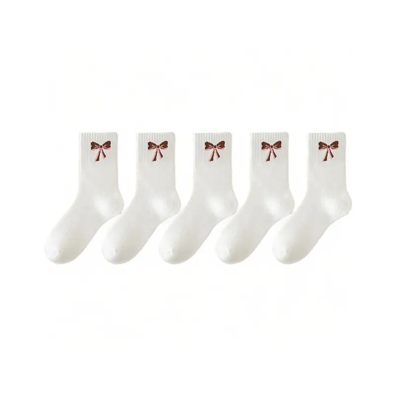 H YXIANG Mid Calf Socks Women's Combo Set-18