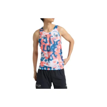 New Balance London EditionAthletics Singlet Tank Top Men's Blue