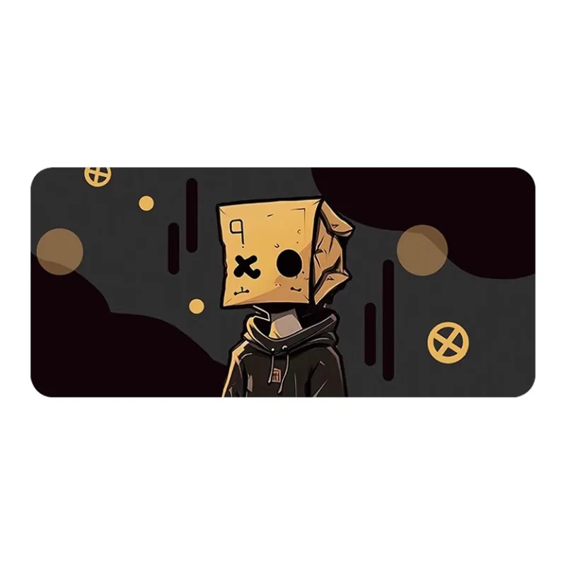 Vibrate Western Mouse Pad Old Man Gaming Mouse Pad Office Desk Mat Computer Keyboard Pad Desk Mat Mouse Pads-11