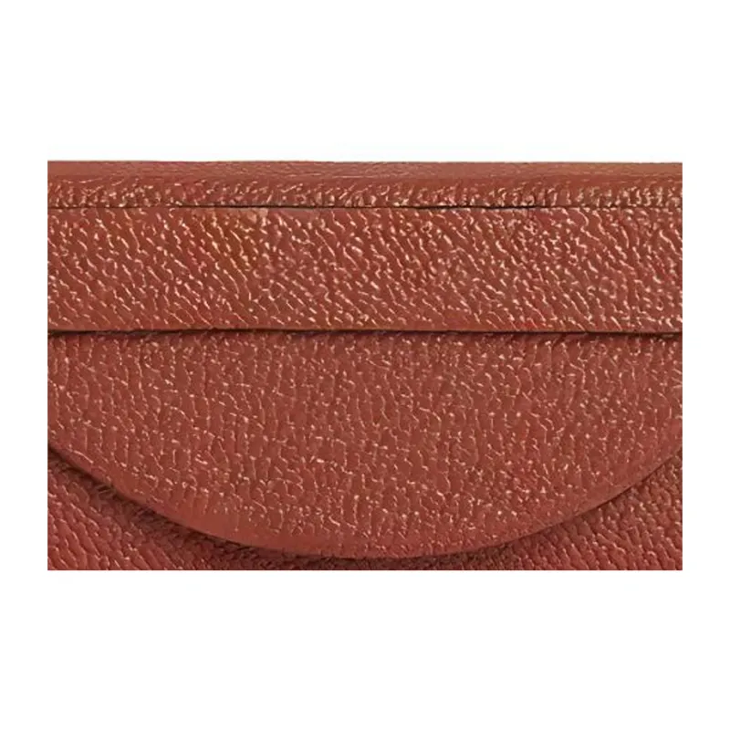 HERMES H Beauté Goatskin Lipstick Case Storage Bag Women's Copper/Texas Pink/Light Fuchsia-2