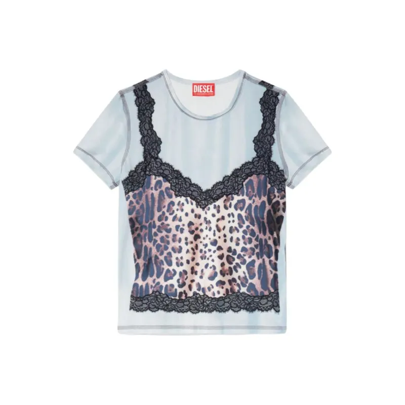 DIESEL T Ileni Crewneck T Shirt-0