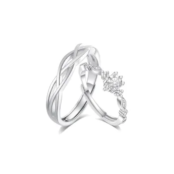 MISS TOOYA S999 Fine Silver Rings Unisex
