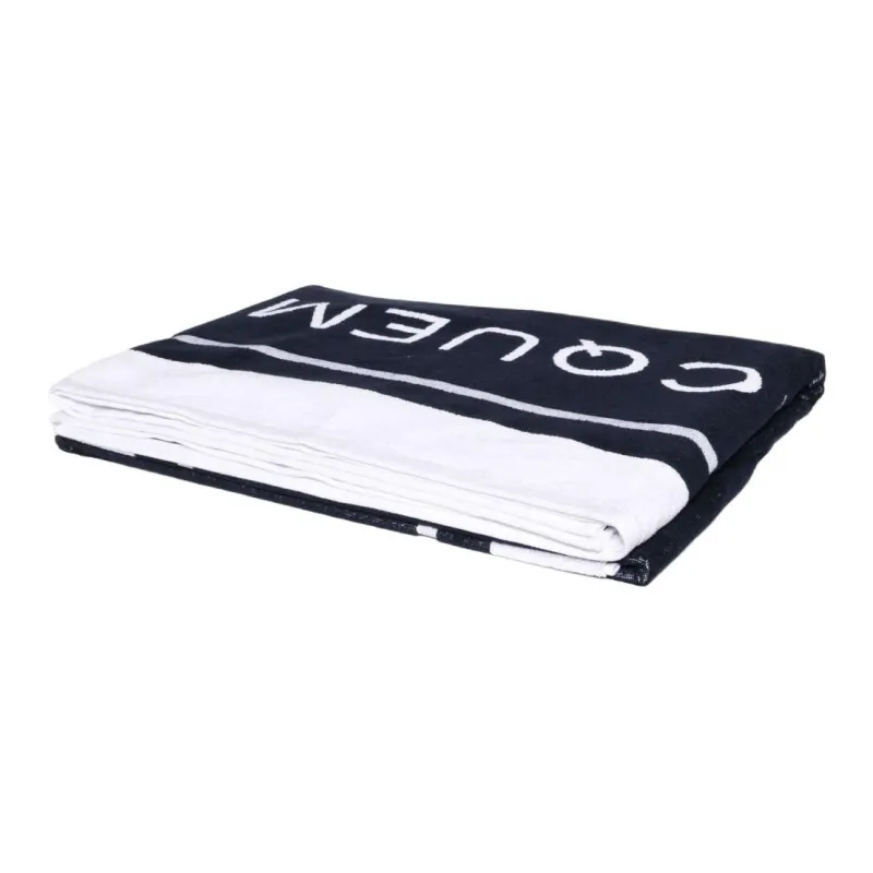 Jacquemus Bath Towel Black White-1