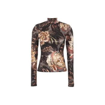 ETRO Paisley Stretch Top