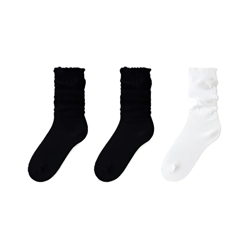 H YXIANG Mid Calf Socks Women's Combo Set-16