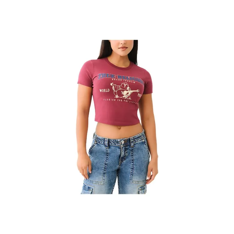 TRUE RELIGION T Shirt Women's Light Red-0