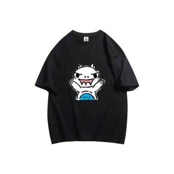 Monster Diaries Drop Shoulder Sleeve T Shirt Unisex G6408