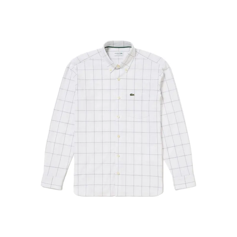 LACOSTE Shirt Men's Marine Blue-3