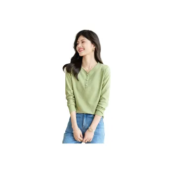 She Enjoys T Shirt Women's Green, Pink, Apricot