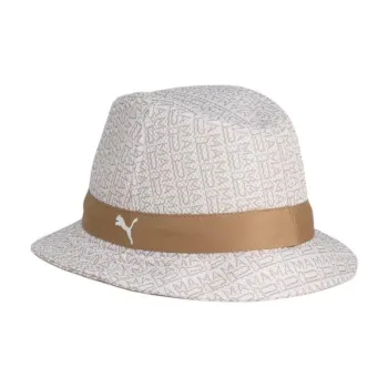 PUMA Polyester Bucket Hats Men's White