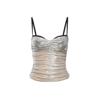Miaou RENZO TUBE TOP Camisole Women's Silver