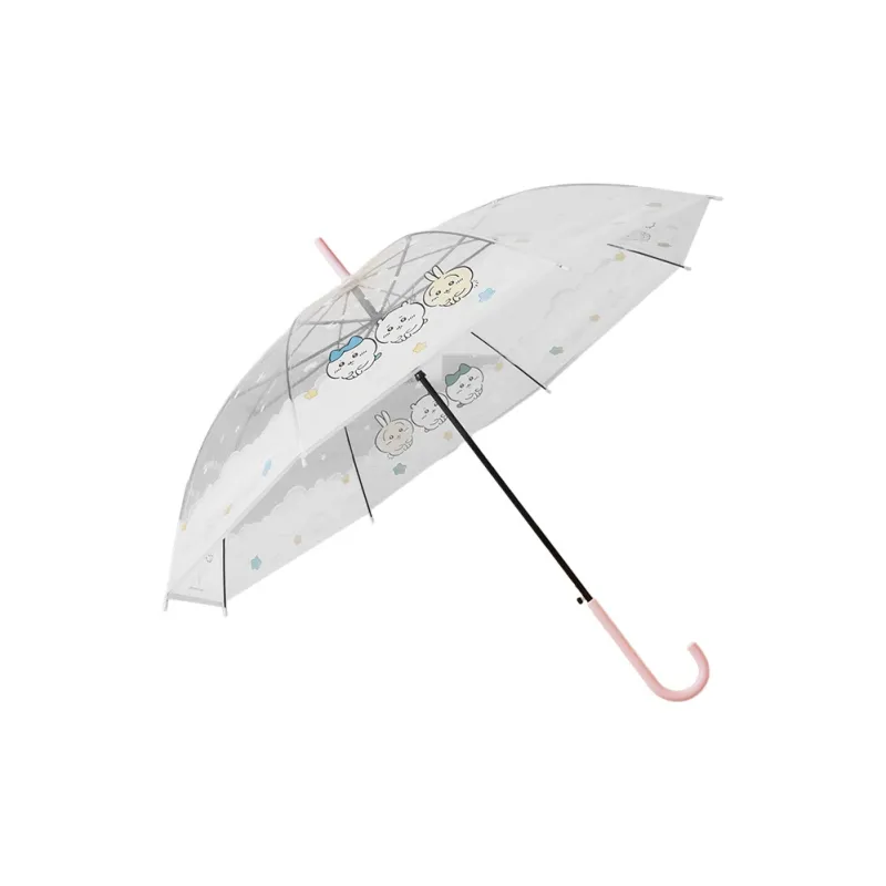 MINISO Umbrellas Transparent Pink-0