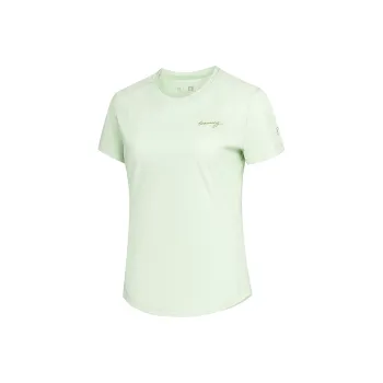 QIAODAN Sports Life Collection T Shirt Women's Misty Emerald Green