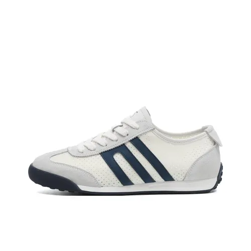 15 MINS Low Top Casual Shoes Men's White Blue