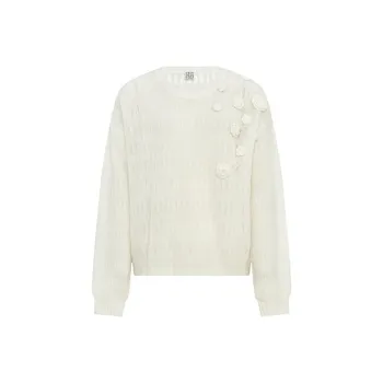 MEIYANG Knitwear Women's White