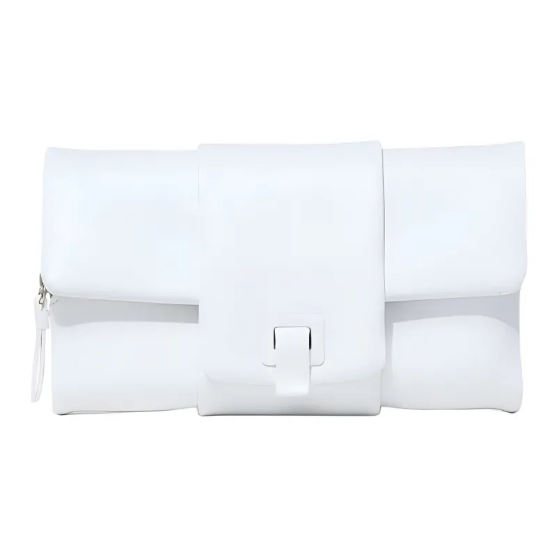 PROENZA SCHOULER Leather Handbag Shoulder Bag Women's Optical White-3