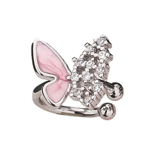 Universe Search S925 Silver Stud Clip On Earrings Women's