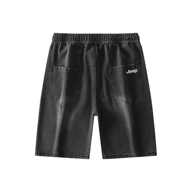Jeep Pasture Horse Lifestyle Denim Shorts Unisex-8