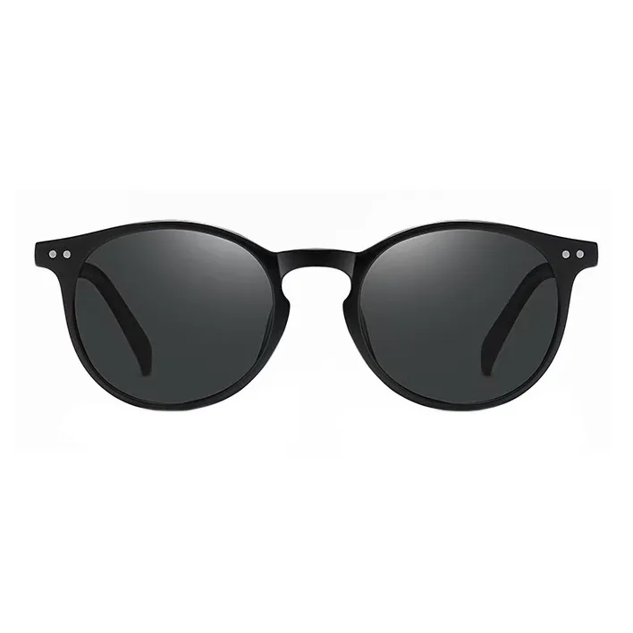 JUICE BABY TR/Memory Plastic Round Sunglasses Unisex-5