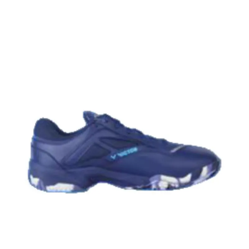 VICTOR Anti Slip Wear Resistant Low Top Badminton Shoes Unisex Blue-1