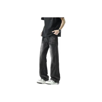 FALIAMS Jeans Unisex Black Gray