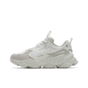 FILA SKIPPER 1S Captain 1S Wear resistant, Lightweight, Breathable, And Non slip. Low Top Casual Shoes Women's White