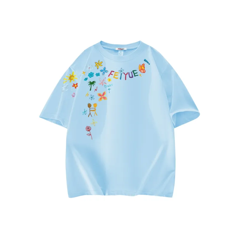 Feiyue T Shirts Unisex-16