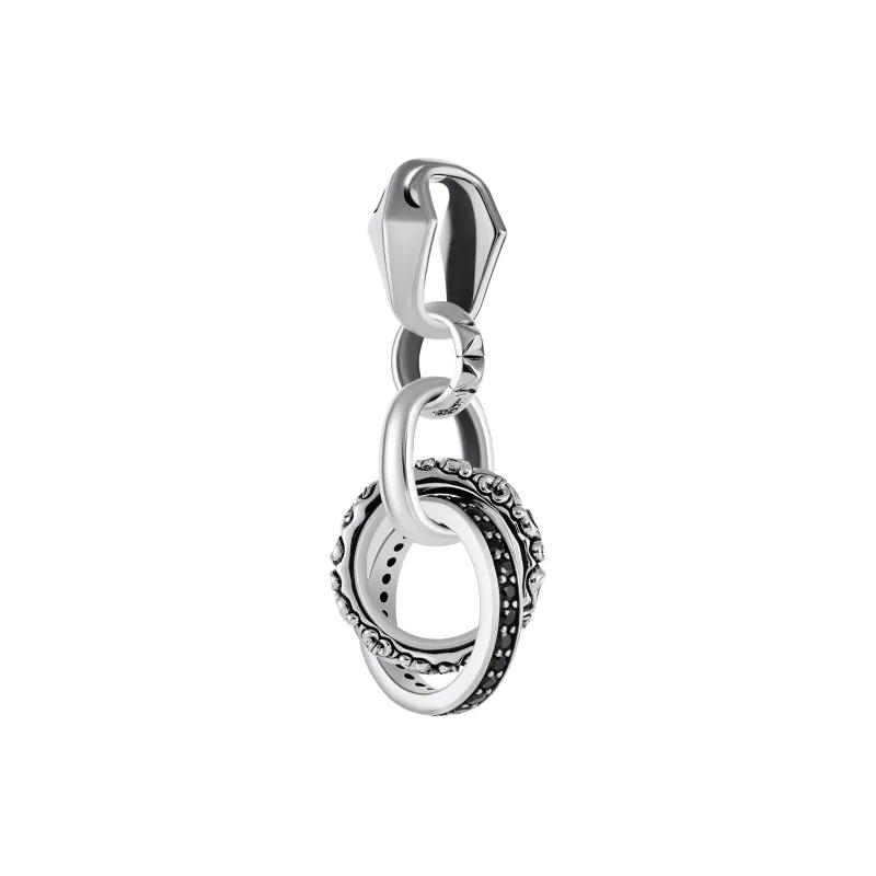 ROCK&RIDE 925 Sterling Silver Charm/Pendant Unisex-3