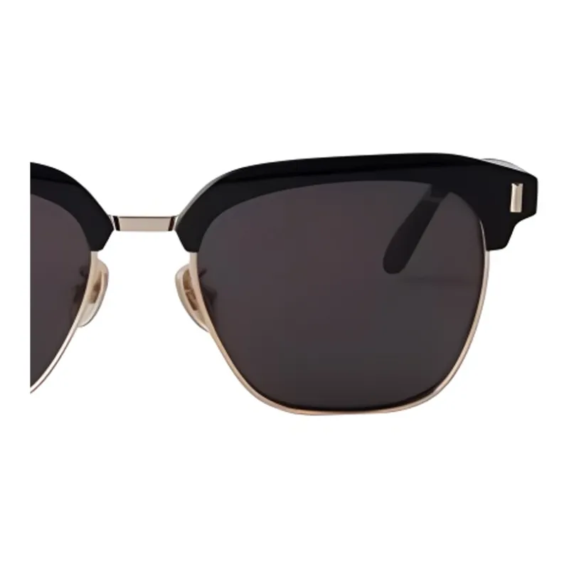 Mulberry Biological Resin Square Sunglasses Unisex Black-2