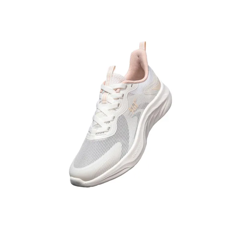 361° Abrasion Resistant Breathable Low Top Casual Running Shoes Women's White-1