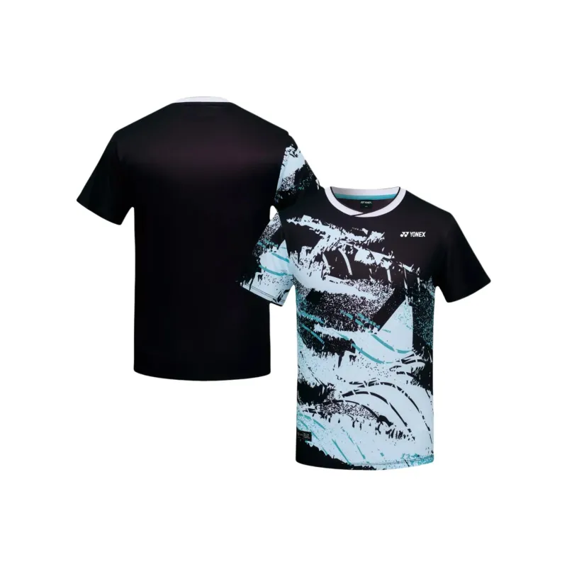 YONEX T Shirts Men Black-2