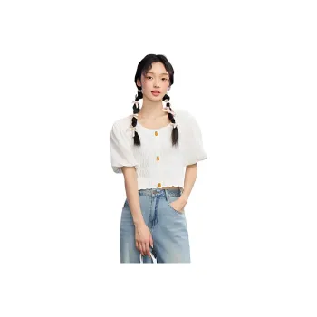 ZIHAN SS24 T Shirt Women's Beige
