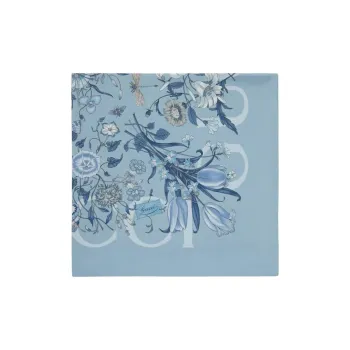 GUCCI Silk, Silk Scarves Women's Light Blue