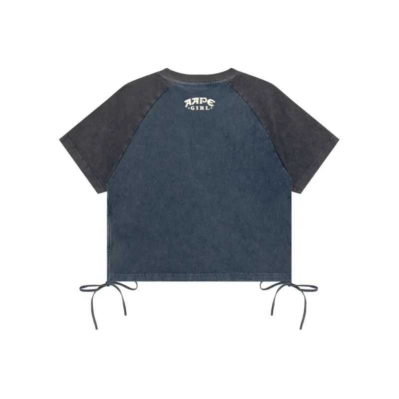 Aape Logo print T shirt-1