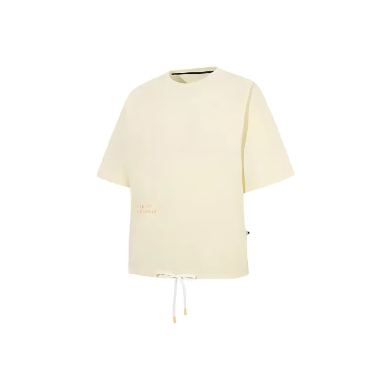KOLON SPORT T Shirt Women's Light Yellow-0