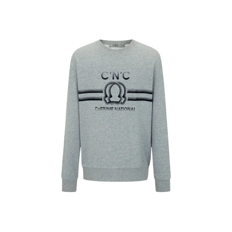 C'N'C Rhythm Party Series Sweatshirt Unisex Light Gray-0