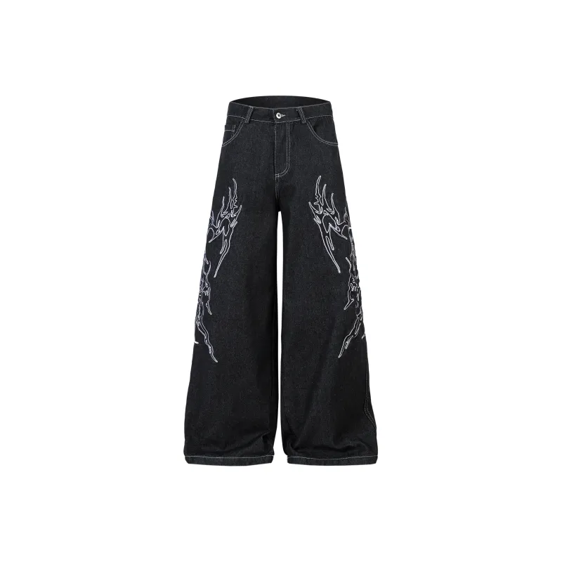 TREND ST Jeans Unisex Black-0