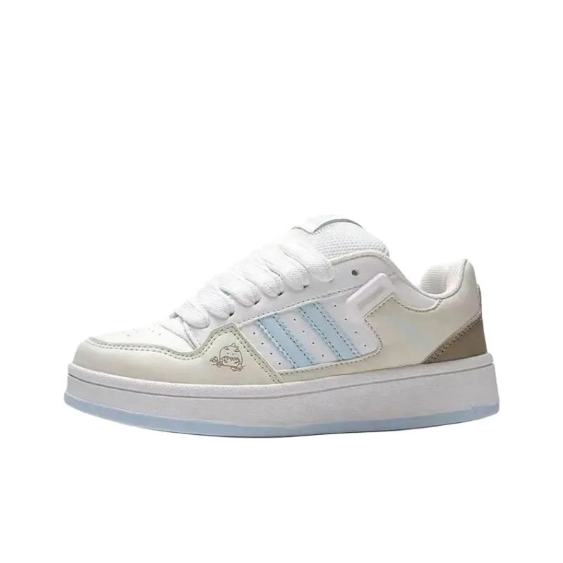 Alxnan Low Top Skateboard Shoes Women's Blue-2
