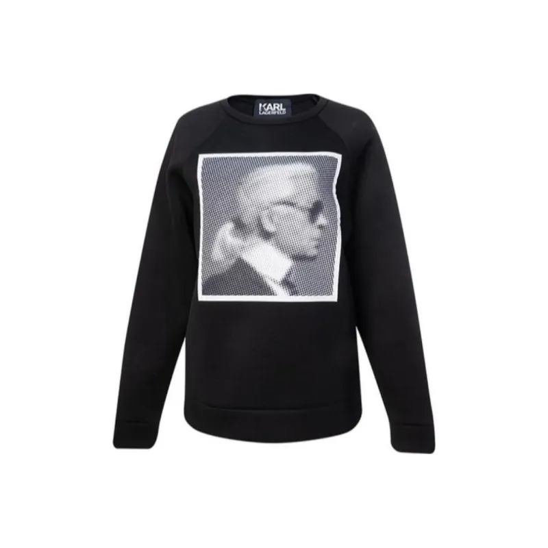 KARL LAGERFELD / Karl Lagerfeld Jeans Sweatshirts Women's Black-0