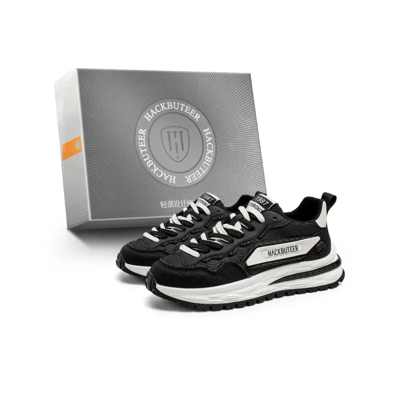 HACKBUTEER Low Top Chunky Sneakers Men's Box Included-12