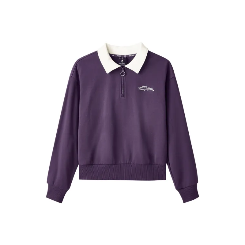 Skechers Sports Alliance Series Sweatshirt Women's Universe Purple-0
